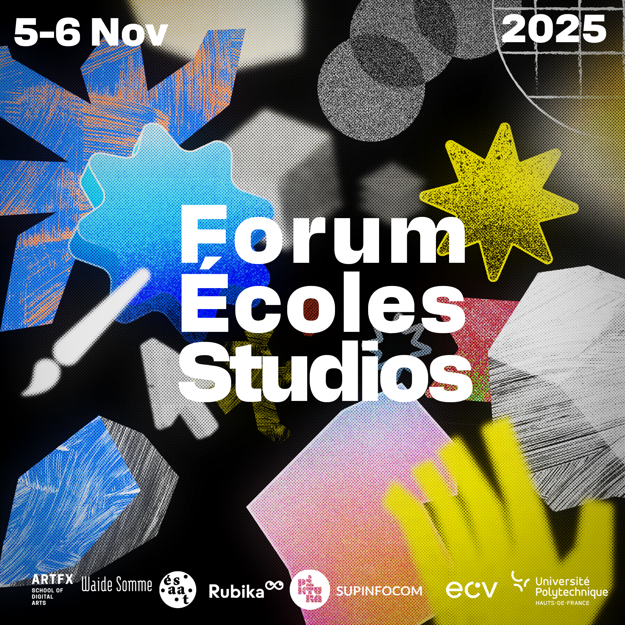 test de composition et de couleurs